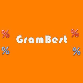 Logotipo del canal de telegramas grambest - GramBest