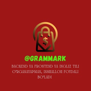 Telegram kanalining logotibi grammark — Grammark