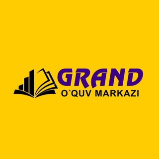 Telegram kanalining logotibi grand_education — 📚GRAND EDUCATION