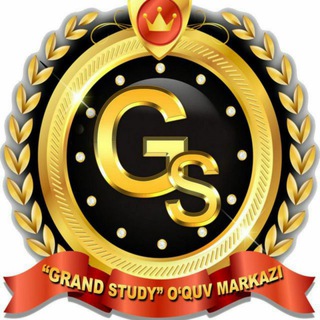 Telegram kanalining logotibi grand_study — @DTM_TEST GRAND STUDY. BOYSUN