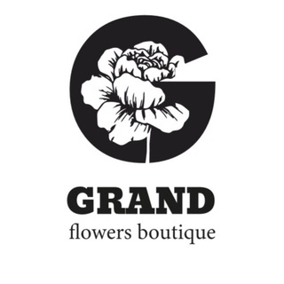 Логотип телеграм канала @grand_ufa — GRAND flowers boutique