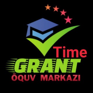 Telegram kanalining logotibi grant_time — Grant_time o'quv markazi