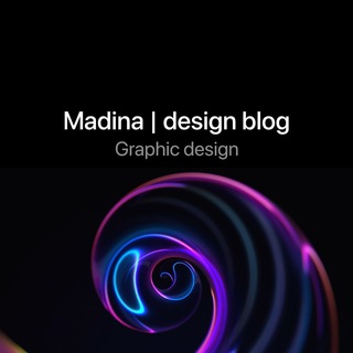 Логотип телеграм канала @graphic_des1gin_01 — Madina | blog ◕‿◕