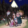 Логотип телеграм канала @gravittifolz — Гравити Фолз 1-2 сезон
