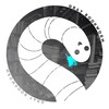 Telegram channel gray bookworm🦋 logo