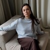 Логотип телеграм канала @grebenka_daria — ВЯЗАНИЕ • GREBENKA