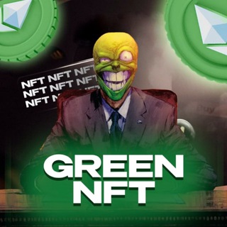 Логотип телеграм канала @gree_nft_crypto — GREEN NFT