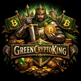 Логотип телеграм канала @green_crypto_king — GreenCryptoKing