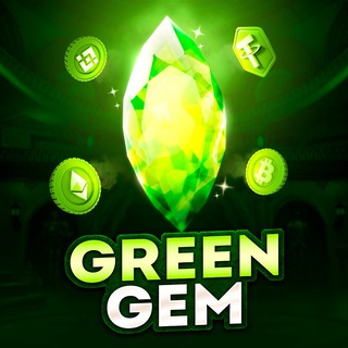 Логотип телеграм канала @green_gemchik — GREEN GEM | CRYPTO & NFT