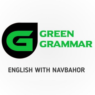 Telegram kanalining logotibi green_grammar — GREEN GRAMMAR