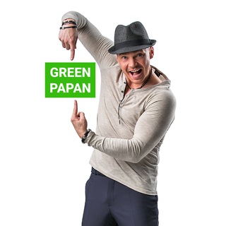 Логотип телеграм канала @green_papan — 🟢 GREEN PAPAN | Дача, сад, огород