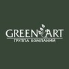 Логотип телеграм канала @greenart_ru — Ландшафтный дизайн | Green Art