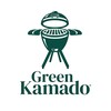 Логотип телеграм канала @greenkamado — Рецепты с дымком от Green Kamado