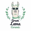 Логотип телеграм канала @greenlamaceramicc — Green Lama ceramic / студия керамики Грин лама Сочи