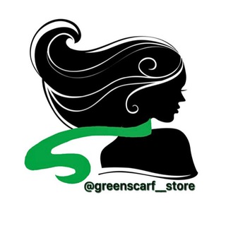 Логотип телеграм канала @greenscarf_store — Green Scarf store 🛍