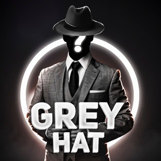 Logo saluran telegram greyhat_tg — 🎩GREY HAT