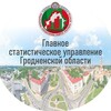 Логотип телеграм канала @grodnobelstat — Главное статистическое управление Гродненской области