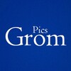 Логотип телеграм канала @grompic — Grom Pics