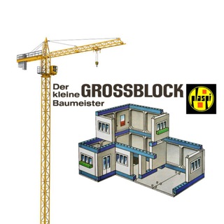 Логотип телеграм канала @grossblockonstrukteur — GROSSBLOCK - Стройка в миниатюре