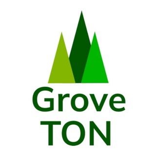 Logo of telegram channel groveton_official — Grove TON official channel