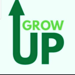 Логотип телеграм канала @growuptv — GROW UP