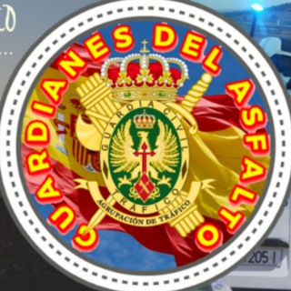 Logotipo del canal de telegramas guardianesdelasfalto - GDA.- Guardianes Del Asfalto