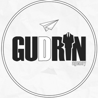 Логотип телеграм канала @gudrin_agency — GUDRIN AGENCY