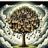 Логотип телеграм канала @guitarmelody500 — Мелодия струн и ритм души🎸🎸🎼🎶🎶