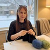 Логотип телеграм канала @gul_spoke — Вяжем с Гулей модно и стильно 🧶