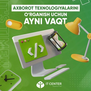 Telegram kanalining logotibi gurlanit_center — Gurlan IT Center