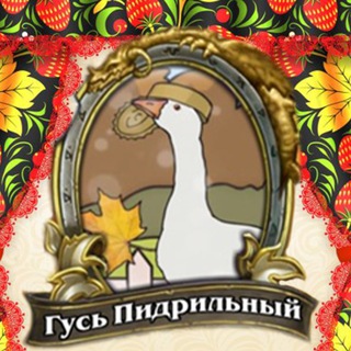 Логотип телеграм канала @guspidril — Гусь-Пидрильный