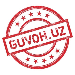 Telegram kanalining logotibi guvoh_uz — GUVOH.UZ