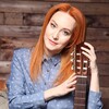 Логотип телеграм канала @guzeguitar — Гузель / Гитара 🎸