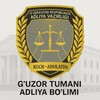 Telegram channel G'uzor tuman adliya bo'limi logo