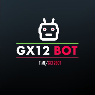 Logo of telegram channel gx12bot — :: GX12 BOT ::