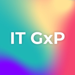 Логотип телеграм канала @gxpglobal — IT GxP