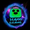 Логотип телеграм канала @haappybrawl — Happy Brawl official channel Хэппи Бравл официальный канал