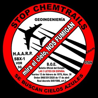 Logotipo del canal de telegramas haarpgeoingenieriachemtrails - HAARP geoingenieria chemtrails y radiación