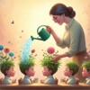 Логотип телеграм канала @hachalkakids — Учить весело📚