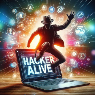 Логотип телеграм канала @hacker_alive — HACKER ALIVE