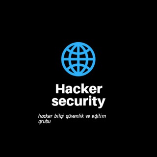 Telgraf kanalının logosu hacker_security_tr — Hacker security 🌐