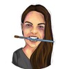 Логотип телеграм канала @hackevich — ХудожницаХацкевич 🖌