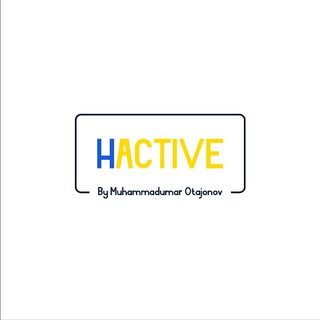 Telegram kanalining logotibi hactiv — HActive