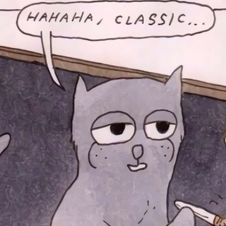 Логотип телеграм канала @hahaclassik — HA-HA Classic