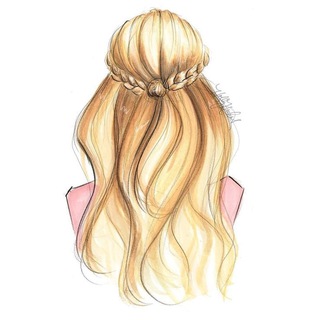 Логотип телеграм канала @hair_looks — Look at my hair✨
