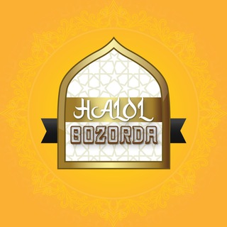 Telegram kanalining logotibi halolbozorda — Halol Bozorda