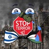 Telgraf kanalının logosu hamasisraeli — Hamas Palestine vs Israel War - חמאס פלסטין נגד מלחמת ישראל - حرب حماس فلسطين ضد إسرائيل