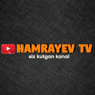 Telegram kanalining logotibi hamrayev_tv — HAMRAYEV TV