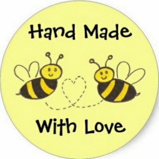 Логотип телеграм канала @handmadebee — Hand Made от Пчёлки 🐝