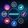 电报频道的标志 haohaomail666 — 谷歌账号|推特号|飞机号|会员代开|刷粉业务